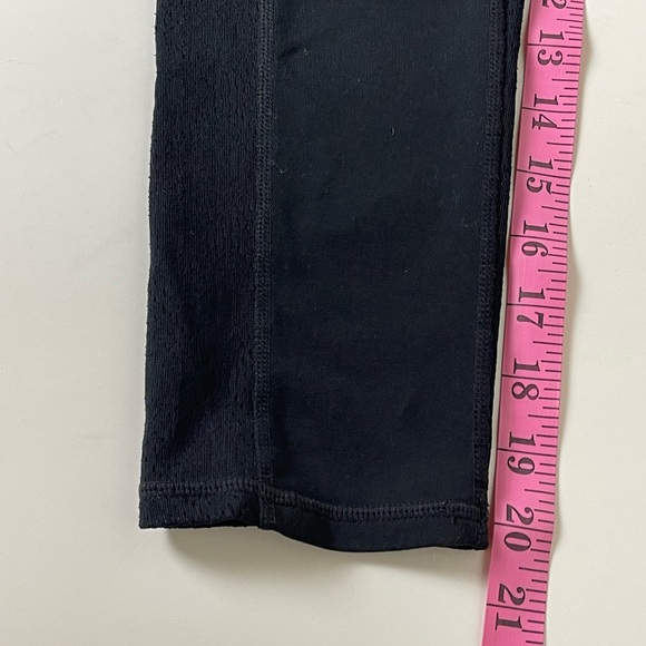 Athleta Black Mesh Leggings Size Small - Picture 13 of 13